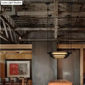 Vintage Flute Pendant Light Fixtures, Industrial Retro Pendant Lamp For Kitchen Island Bar Living Room E27 Luminaire