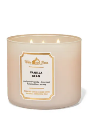 White Barn 3-Wick Candle Vanilla Bean
