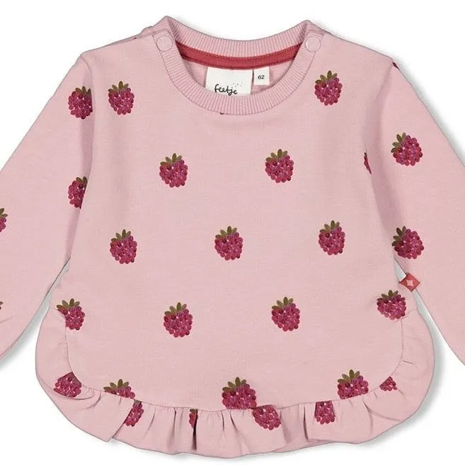 YOU'RE SO SWEET - Peached Inside French Terry Fashion Sweat Top