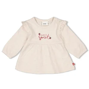 YOU'RE SO SWEET - Peached Inside Knit Jersey Swing Top