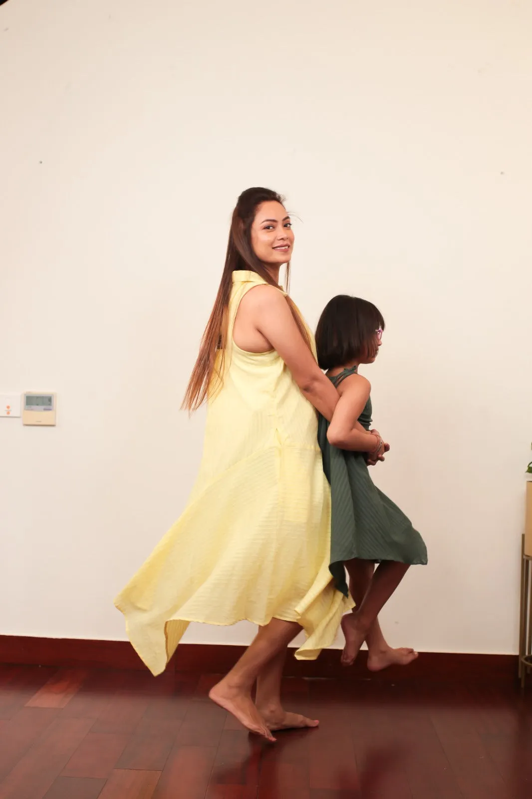Youthful Yellow Dress