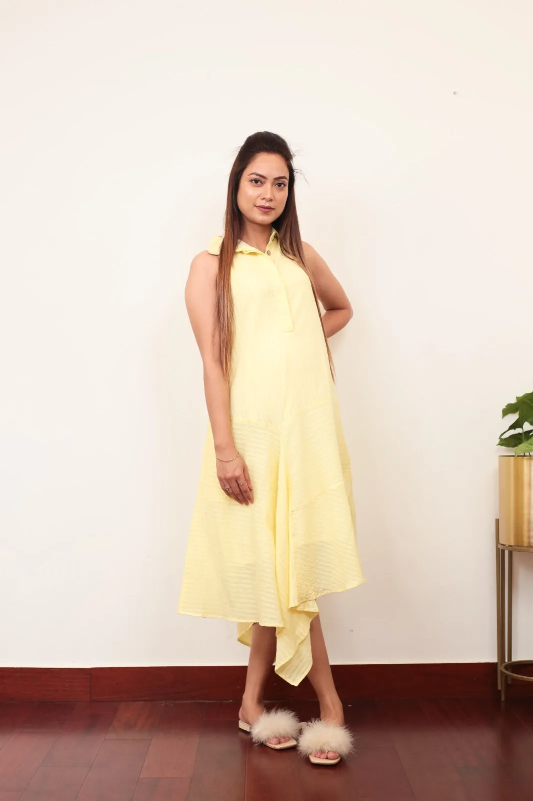 Youthful Yellow Dress